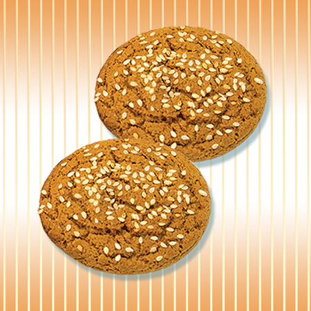 Oat cookies with sesame Oat cookies with sesame