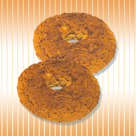 Oat ring with peanuts Oat ring with peanuts