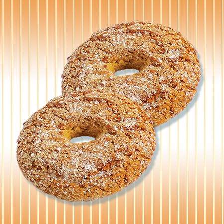 Oat ring with sugar Oat ring with sugar