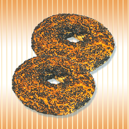Oat ring with poppy seeds Oat ring with poppy seeds