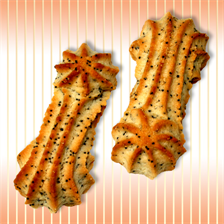 Cookie "Creamy" with poppy seeds Cookie "Creamy" with poppy seeds