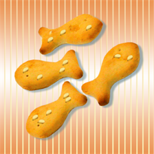 Cracker "Fishes" with sesame seeds Cracker "Fishes" with sesame seeds