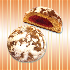 Spice cake "Berry" with jam Spice cake "Berry" with jam