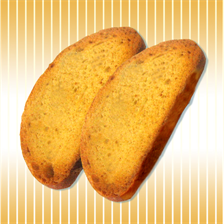 Rusks with vanilla