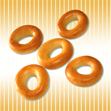 Dry bagels "Thumbelina"