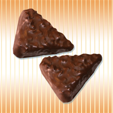 Waffles "Nutcracker" with chocolate paste and peanuts Waffles "Nutcracker" with chocolate paste and peanuts